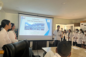 Visit by St.Anthony's College Students