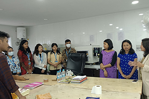 Visit by St.Anthony's College Students